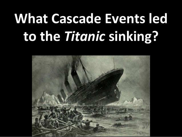 What Seven Cascade Events Led to the Titanic Sinking?